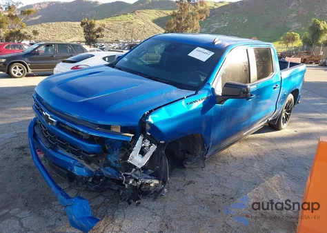 2022 Chevrolet Silverado 1500 4Wd Short Bed Rst из США, поврежденный, VIN 3GCUDEED8NG589283